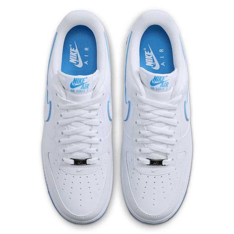 nike air force 1 low weis hellblau herren|af1 weiße sohle.